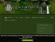 Tablet Screenshot of irishfolk-poyenberg.de